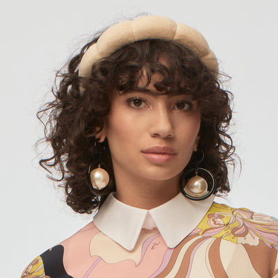 Lele Sadoughi COLLARS ONE SIZE WHITE CLASSIC COLLAR