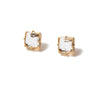 Lele Sadoughi EARRINGS ONE SIZE / CRYSTAL CRYSTAL ASHFORD STONE STUD EARRINGS