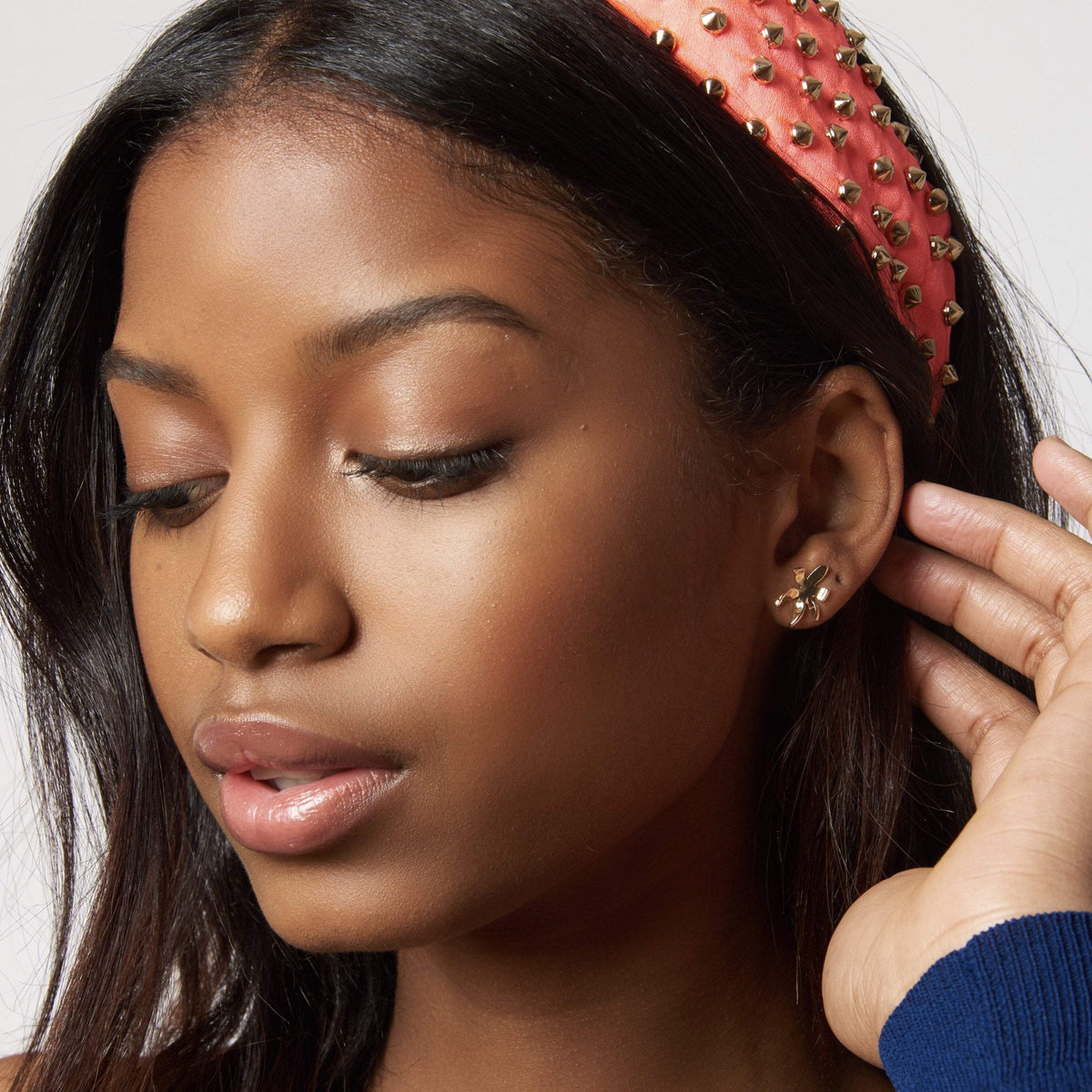 Lele Sadoughi EARRINGS ONE SIZE / GOLD GOLD LILY STUD EARRINGS