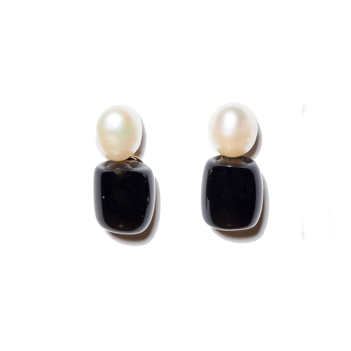 Black Crystal Earrings with Swarovski and sterling silver