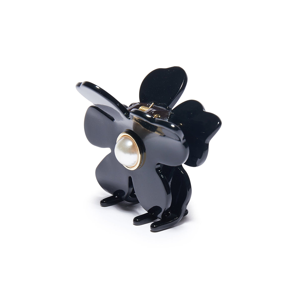 Lele Sadoughi HAIR ONE SIZE JET LILY CLAW CLIP