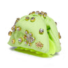 Lele Sadoughi HAIR ONE SIZE LIME ZEST FUSION CRYSTAL PAILLETTE SIMONE CLIP