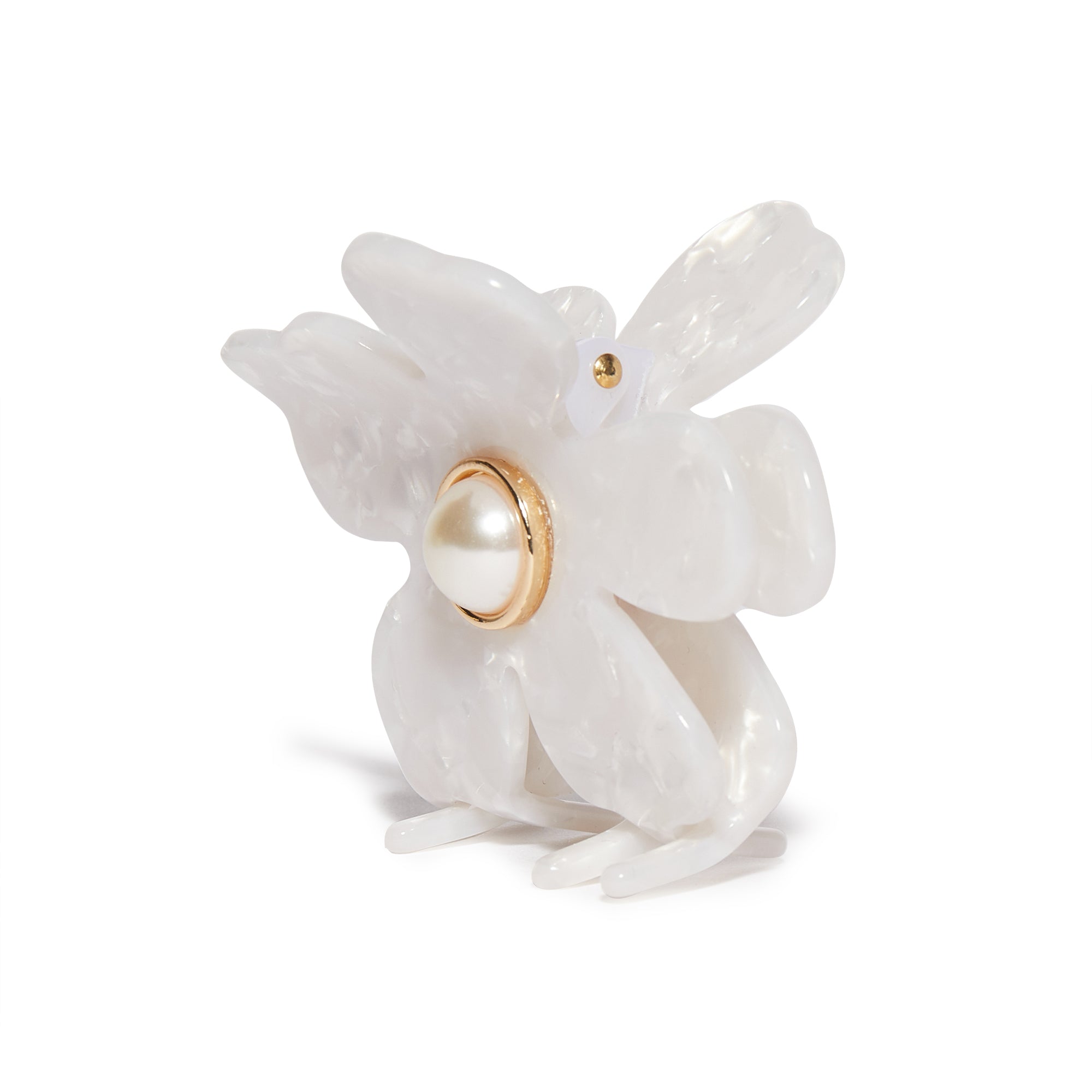 Lele Sadoughi HAIR ONE SIZE MOTHER OF PEARL LILY CLAW CLIP