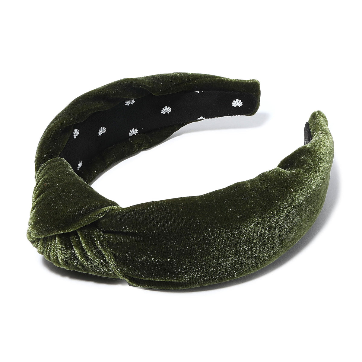 Lele Sadoughi HEADBANDS ONE SIZE / ALPINE ALPINE VELVET KNOTTED HEADBAND
