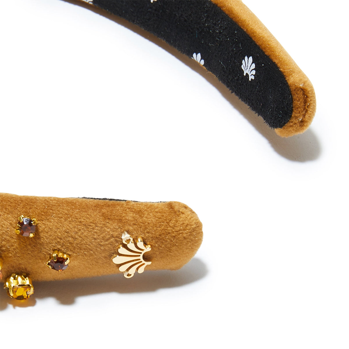 Lele Sadoughi HEADBANDS ONE SIZE CRYSTAL EMBELLISHED ALICE HEADBAND