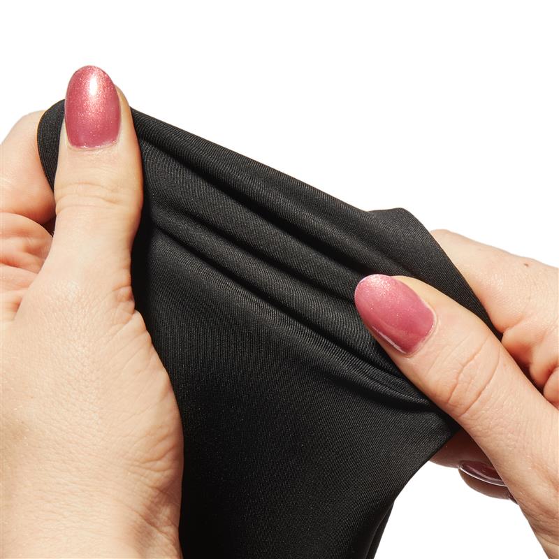 Lele Sadoughi HEADBANDS ONE SIZE / JET JET AUDREY STRETCH HEADBAND