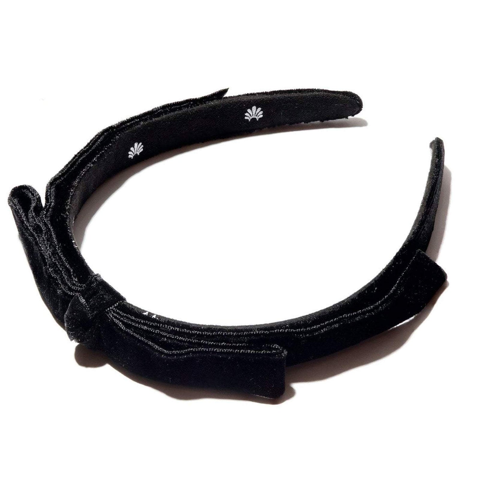 Lele Sadoughi HEADBANDS ONE SIZE / JET JET BARDOT RIBBON HEADBAND