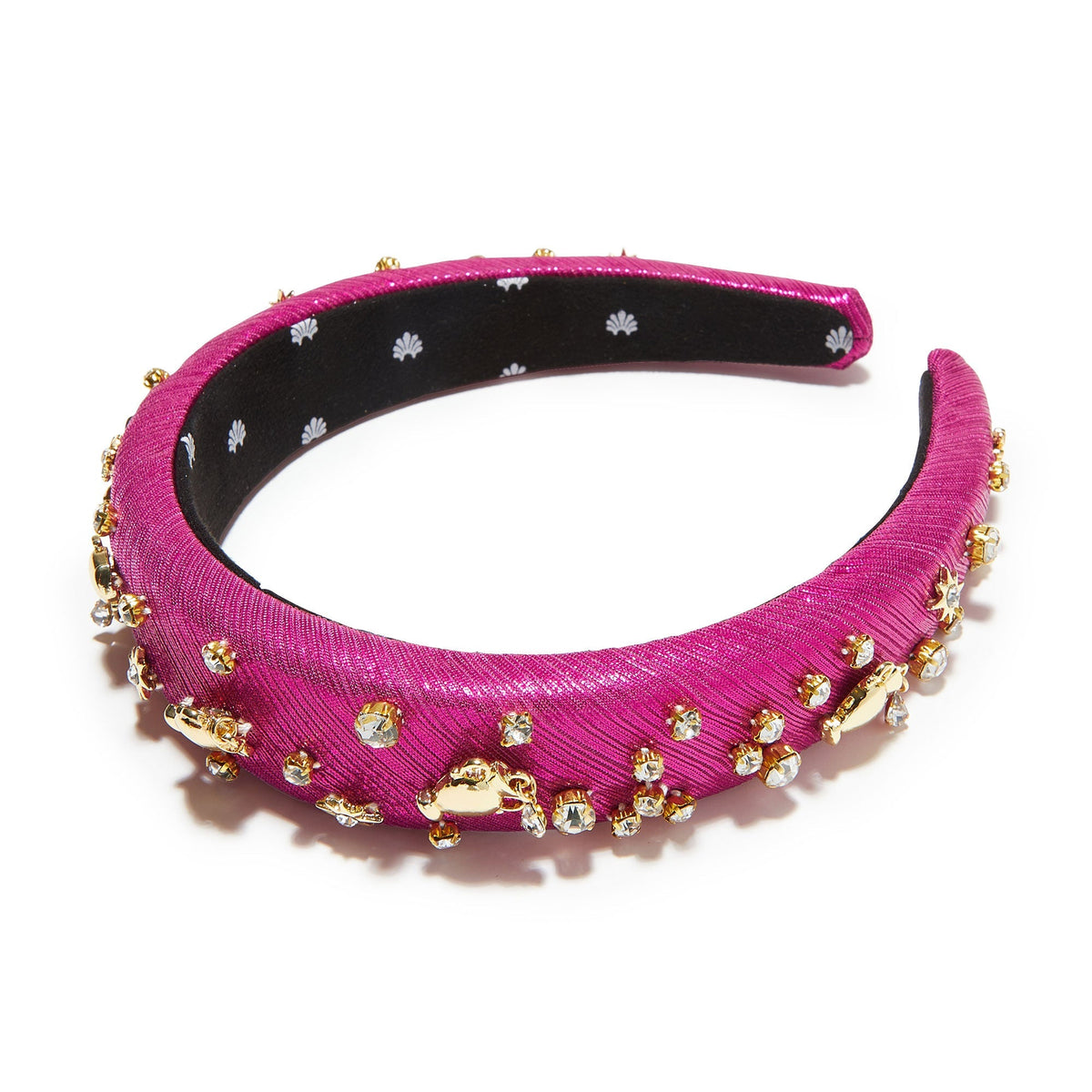 Lele Sadoughi HEADBANDS ONE SIZE / MAGENTA MAGENTA AQUARIUS ALICE HEADBAND