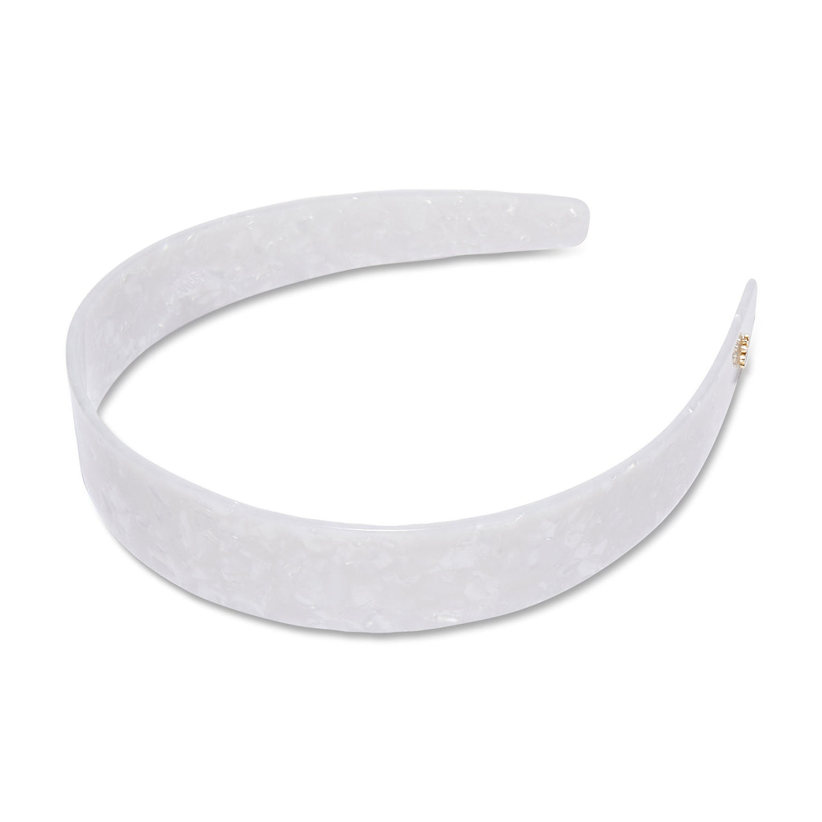 Lele Sadoughi HEADBANDS ONE SIZE MOTHER OF PEARL EMMA ACETATE HEADBAND
