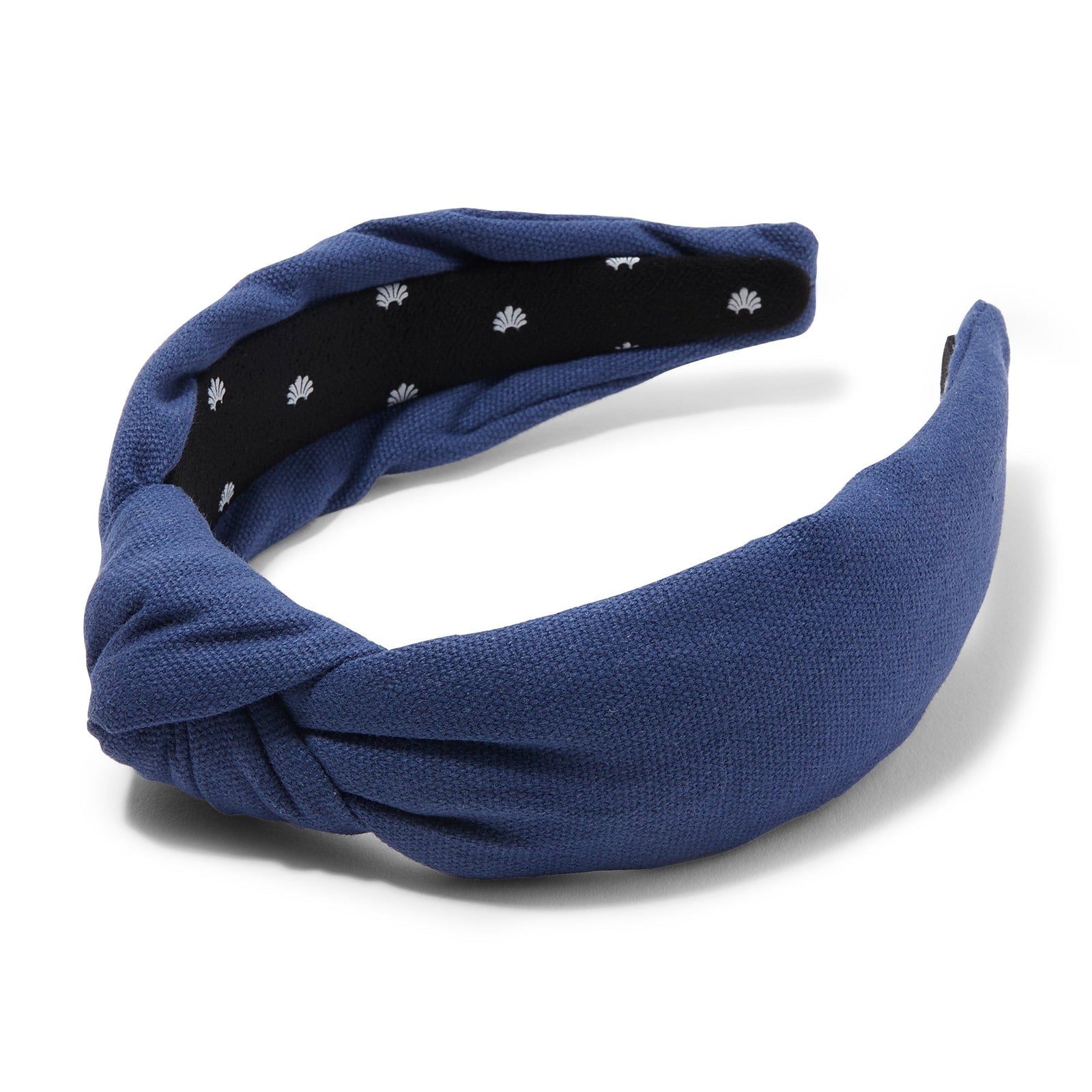Lele Sadoughi HEADBANDS ONE SIZE / NAVY NAVY WOVEN HEADBAND