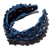 Lele Sadoughi HEADBANDS ONE SIZE / SAPPHIRE SEPTEMBER SAPPHIRE CRYSTAL OVAL AND ROUND HEADBAND
