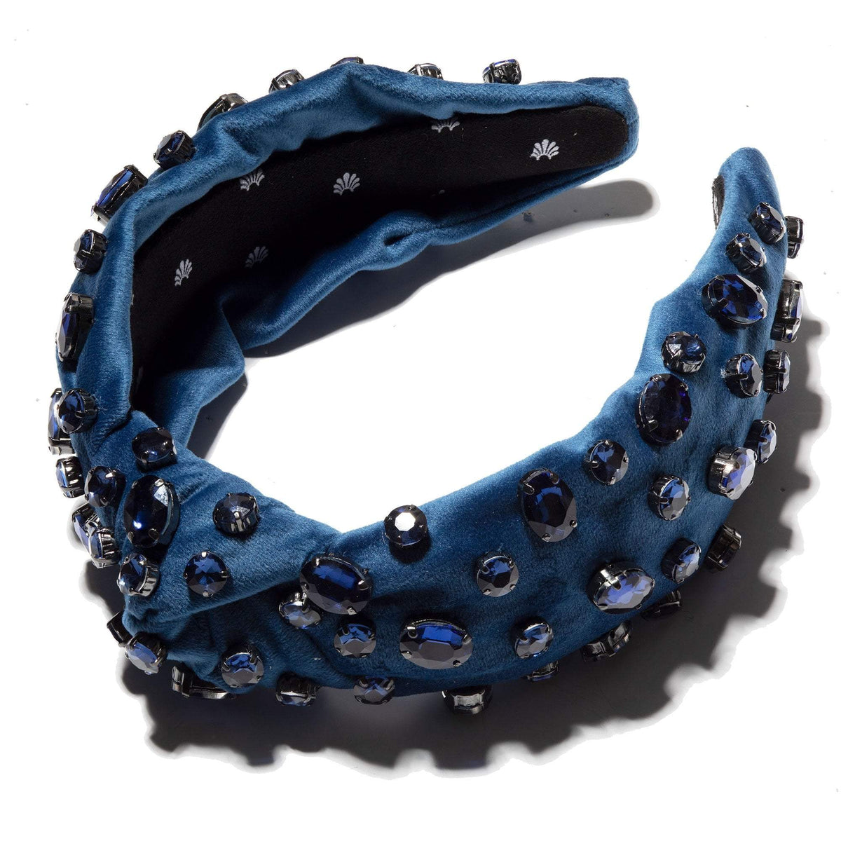 Lele Sadoughi HEADBANDS ONE SIZE / SAPPHIRE SEPTEMBER SAPPHIRE CRYSTAL OVAL AND ROUND HEADBAND