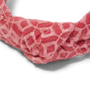 Lele Sadoughi HEADBANDS ONE SIZE / SARDINIA SUNRISE SARDINIA SUNRISE MOSAIC EYELET KNOTTED HEADBAND