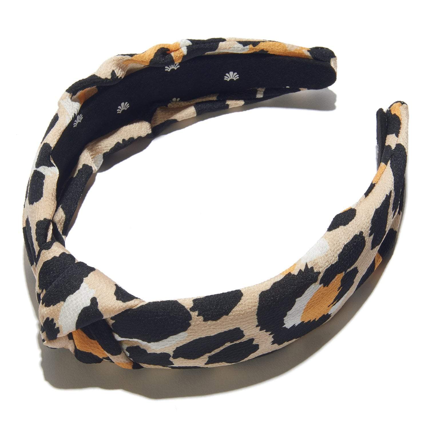 Lele Sadoughi HEADBANDS ONE SIZE / SILK LEOPARD SILK LEOPARD PRINT HEADBAND