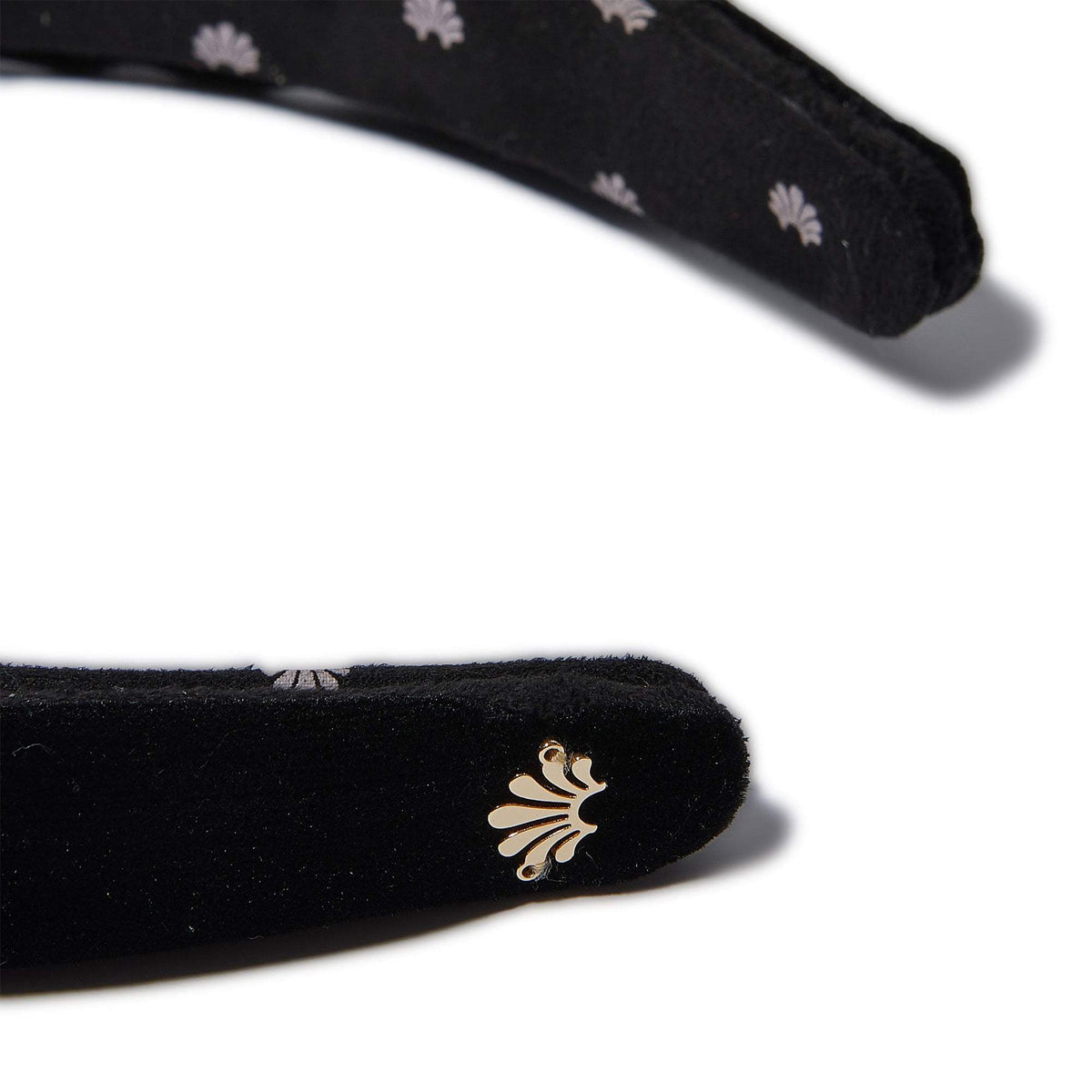 Lele Sadoughi ONE SIZE / JET JET SHIRLEY WIDE RIBBON HEADBAND