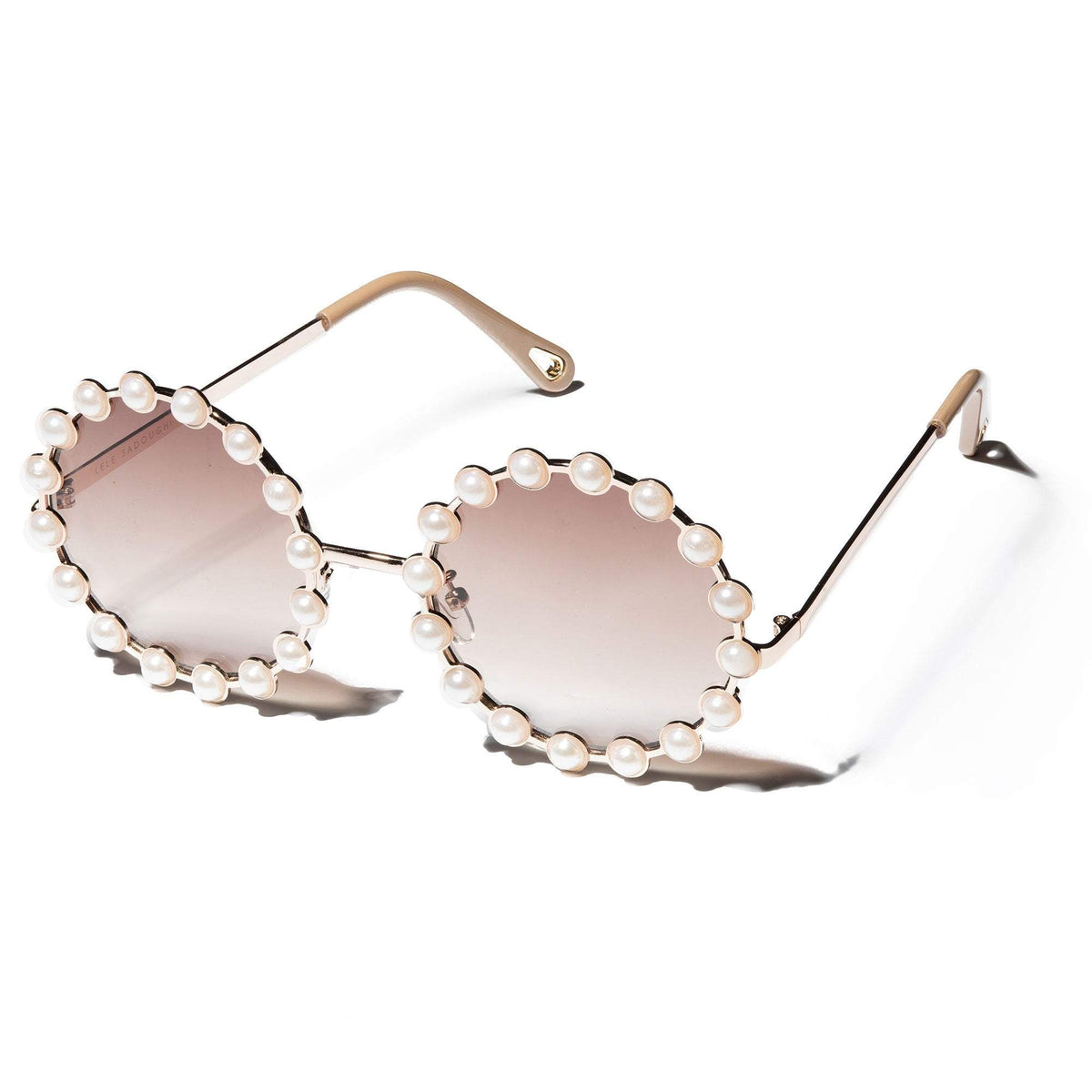 Lele Sadoughi SUNGLASSES ONE SIZE / PEARL PEARL ELTON SUNGLASSES